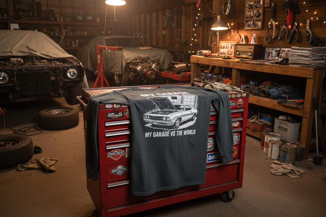 The theme of the HRJ Customs shop
