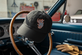 HRJ baseball hat in automotive setting