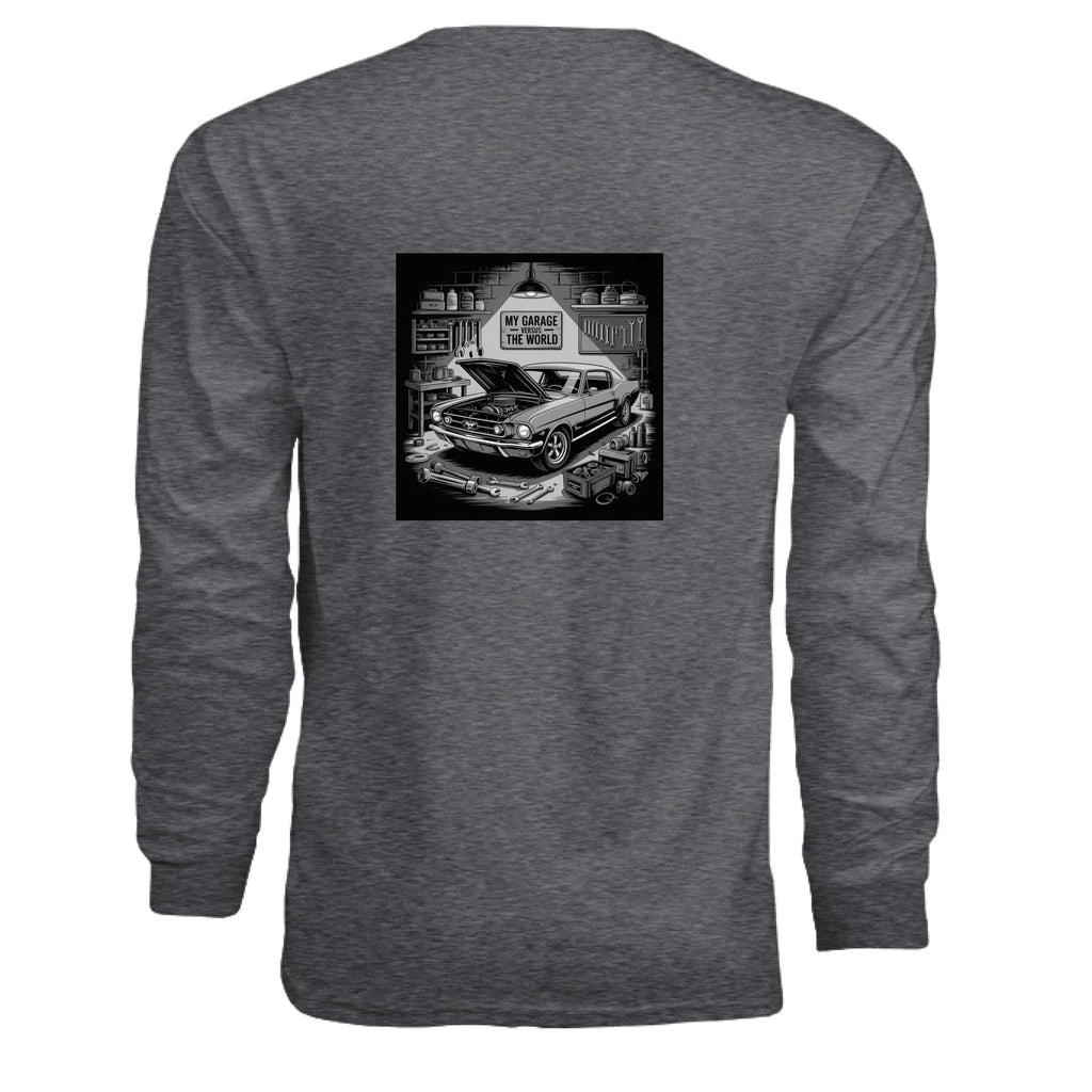 DARK HEATHER - BACK