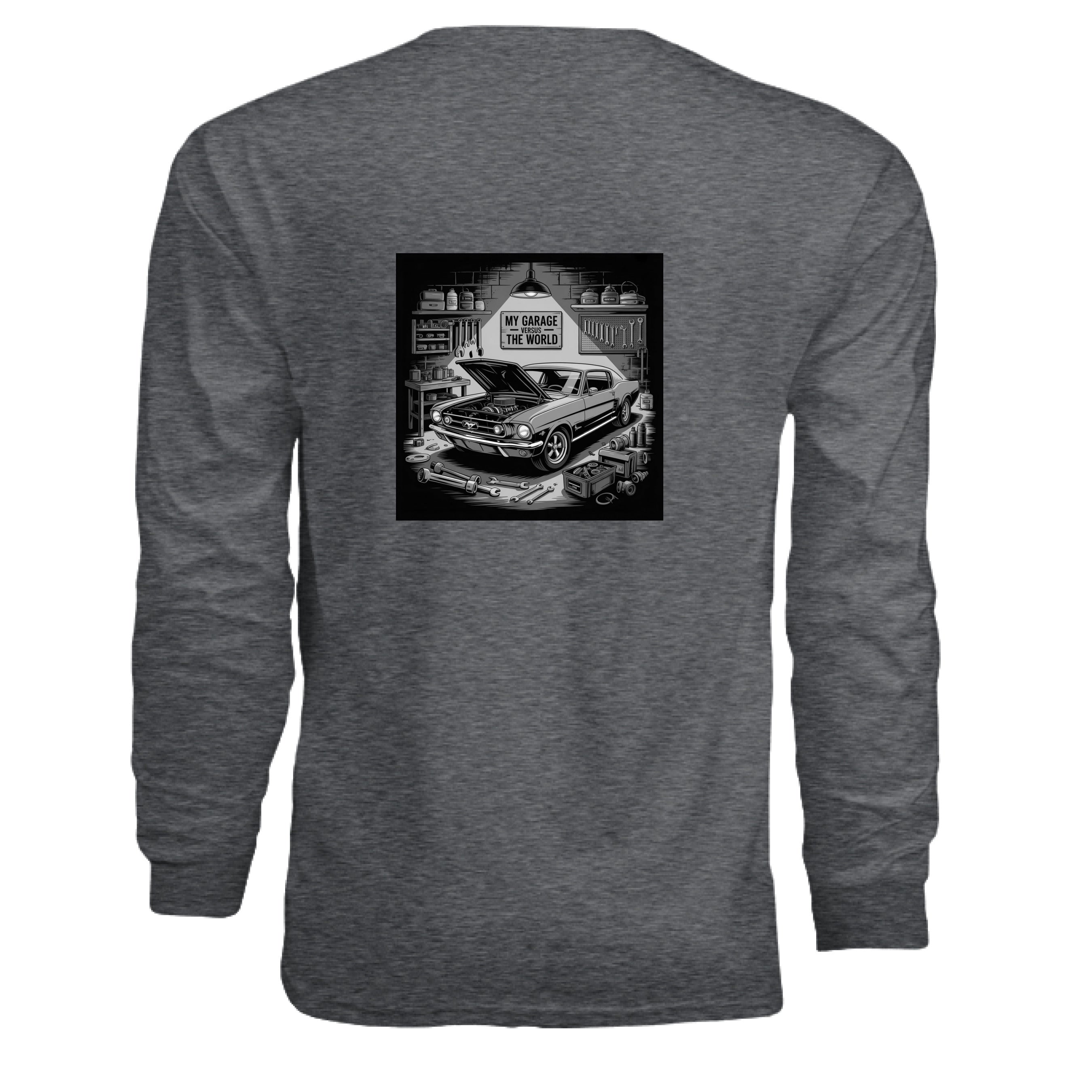 DARK HEATHER - BACK